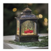 EMOS Vánoční LED lucerna s autíčkem a časovačem 21 cm teplá bílá