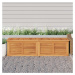 vidaXL Zahradní úložný box s vložkou 200 x 50 x 55 cm masivní teak