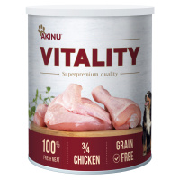 Akinu VITALITY konzerva pro psy 3/4 kuřete 800 g