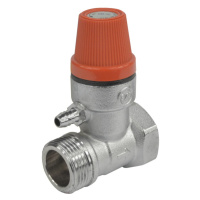 V&G 446 Pojistný ventil k BOJLERU 1/2" x 6 BAR s vypouštěním 44612