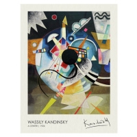 Obrazová reprodukce A Center (1924), Wassily Kandinsky, 30 × 40 cm