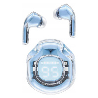 Acefast T8 bezdrátová sluchátka Bluetooth Tws světle modrá
