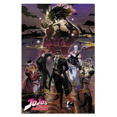 Plakát Jojo's Bizarre Adventure - Group (82) Europosters