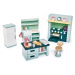 Dřevěný nábytek do kuchyňky Dovetail Kitchen Set Tender Leaf Toys 6dílná souprava s komplet vyba