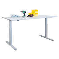 eurokraft basic Pracovní stůl s elektrickým přestavováním výšky, deska HPL, š x h 1600 x 800 mm