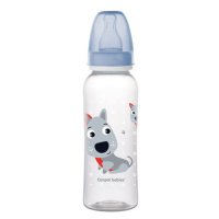 CANPOL BABIES Láhev s potiskem HAPPY ANIMALS 250 ml