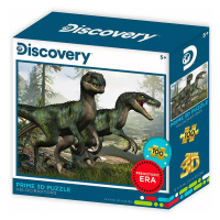 Puzzle 3D Velociraptor 100 dílků