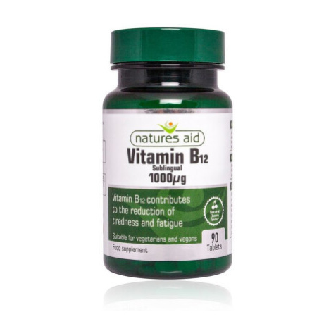 Vitamín B12 1000mcg tbl.90 Natures Aid