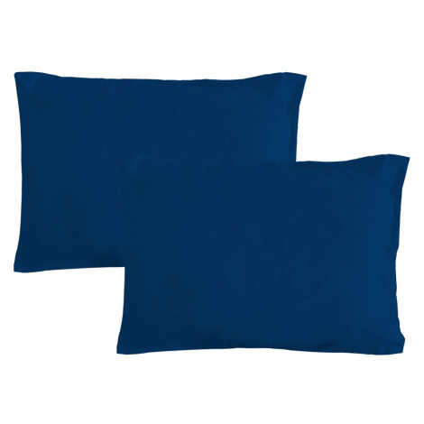 Gipetex Natural Dream Povlak na polštář italské výroby 100% bavlna - 2 ks tmavě modrá - 2 ks 70x