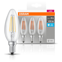 OSRAM OSRAM LED svíčka E14 4W filament 4 000K 470lm 3ks