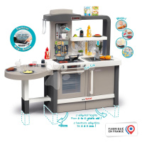 Kuchyňka elektronická s nastavitelnou výškou Tefal Evolutive Kitchen Smoby s bublající vodou a f