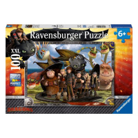 Ravensburger 10549 puzzle jak vycvičit draka 2, 100 dílků xxl
