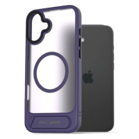 AlzaGuard Matte Case with Stand Compatible with MagSafe for iPhone 16 Plus fialový