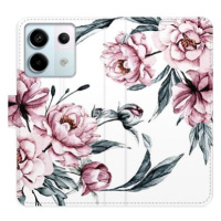 iSaprio flip pouzdro Pink Flowers pro Xiaomi Redmi Note 13 Pro 5G / Poco X6 5G