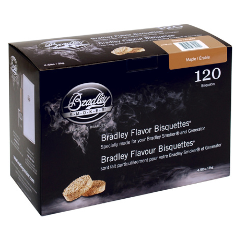 Bradley Smoker Udící briketky Javor - 120ks