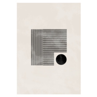 Ilustrace Minimalist square, Studio Collection, 26.7 × 40 cm