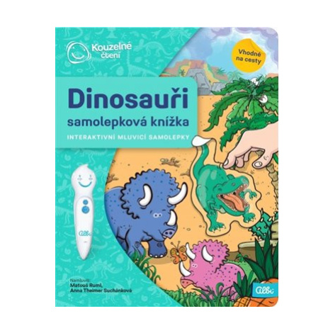 Kouzelné čtení - Samolepková knížka Dinosauři Albi