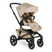 EASYWALKER Kombinovaný kočárek Jimmey Sand Taupe XXL RWS + Jackey Shadow Black