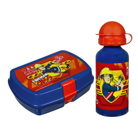 Oxybag   Fireman Sam - set svačinový box + láhev na pití