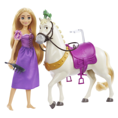 Disney princess panenka Locika a Maximus - 73-HLW23 Mattel