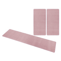 Hanse Home Collection koberce Kobercová sada Nasty 104446 Light-Rose  - 3 díly: 70x140 cm (2x), 