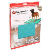 Flamingo psí plenka - zelená XXL