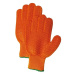 German Protipořezové montérky s rukavicemi / vel. L / zelená / oranžová