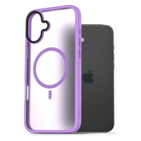 AlzaGuard Matte Case Compatible with Magsafe pro iPhone 16 Plus světle fialový