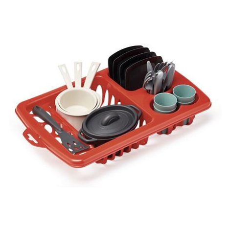 Ecoiffier Velký odkapávač s nádobím 33,5 cm