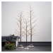 STAR TRADING Dekorativní stromek LED Tobby Tree IP44 hnědý výška 150 cm