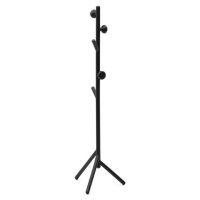 Černý věšák z bukového dřeva 46x170 cm Nadue – Kave Home