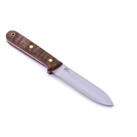 Brisa Kephart 115 Flat 80CrV2 Stabilized Walnut Sheath Kephart 116