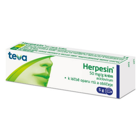HERPESIN 5% Krém 5 g