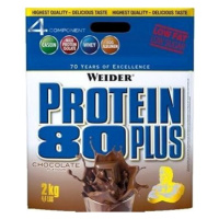 Weider Protein 80 Plus 2000g, vanilka