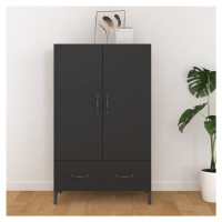 vidaXL Highboard černý 70 x 31 x 115 cm kompozitní dřevo