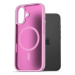 AlzaGuard Matte Case Compatible with Magsafe pro iPhone 16 růžový