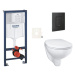 Závěsný wc set do lehkých stěn / předstěnová montáž Grohe Bau Ceramic SIKOGRSBAUEKF0