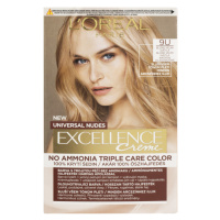 L'Oréal Paris Excellence Creme Universal Nudes permanentní barva na vlasy 9U Blond velmi světlá