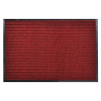 vidaXL Rohožka červená 90x120 cm PVC