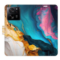 iSaprio Flip pouzdro Colourful Marble pro Xiaomi 13T / 13T Pro