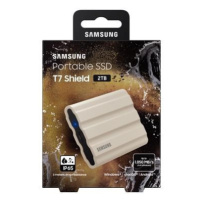 Samsung Externí SSD disk T7 Shield - 2 TB - voděodolný, prachuvzdorný, odolný pádu ze 3m, USB3.2