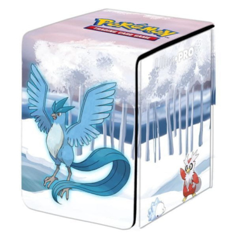 Pokémon UP: GS Frosted Forest - Flip Box kožená krabička na karty Pokémon TCG