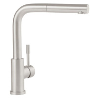 Dřezová baterie Villeroy & Boch Steel Shower, 969701LC, nerez 969701LC