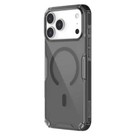 Zadní kryt Nillkin Nature TPU PRO Magnetic pro Apple iPhone 17 Pro Max, transparentní black