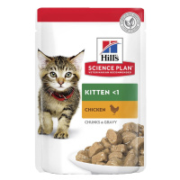 Hill's Science Plan Kitten krmivo pro kočky - kapsičky 12 x 85 g.