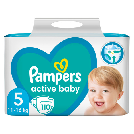 Pampers Active Baby vel. 5 11-16 kg dětské pleny 110 ks