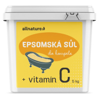 Allnature Epsomská sůl Vitamín C 5 kg