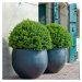 Květináč Jumbo Orb, barva šedá, více velikostí - PotteryPots Velikost: M - v. 93 cm, ⌀ 110 cm