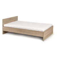 Dřevěná postel Lima 120x200, dub