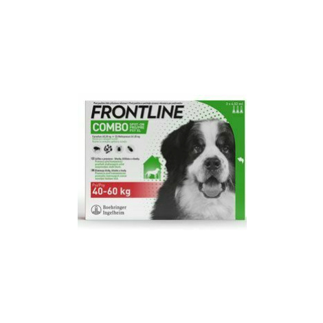 FRONTLINE COMBO spot-on pro psy XL (40-60kg)-3x4,02ml